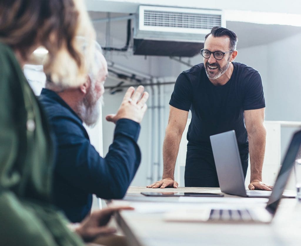 Online Marketing Training classroom